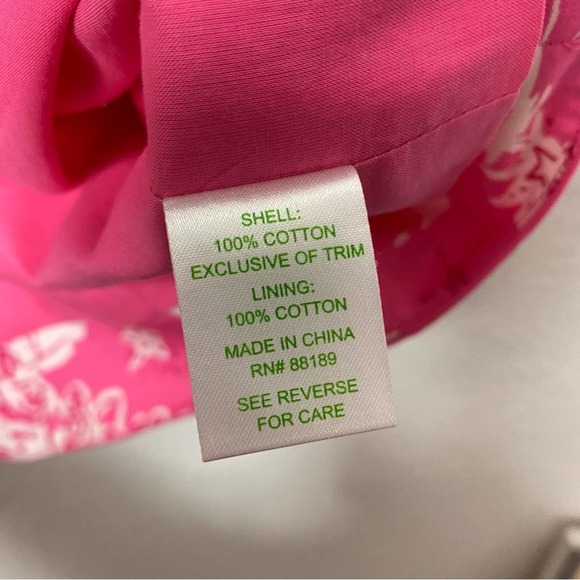 LILLY PULITZER Crystal Dress Hotty Pink Size 4 - Picture 7 of 9